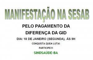 MANIFESTAÇÃO SESAB